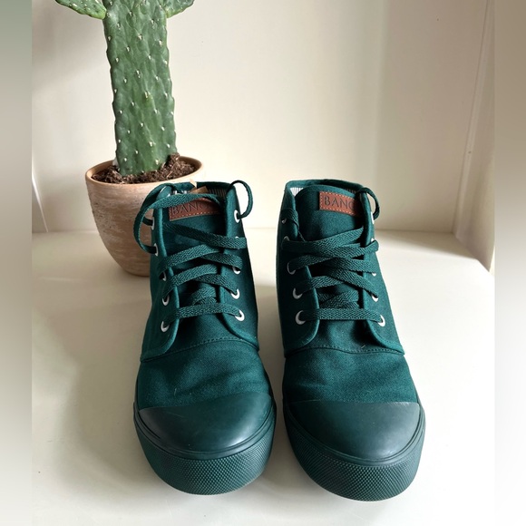 BANGS Teal Canvas High-Tops - Picture 11 of 15